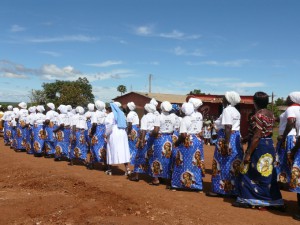 Procession from the old to the new Church