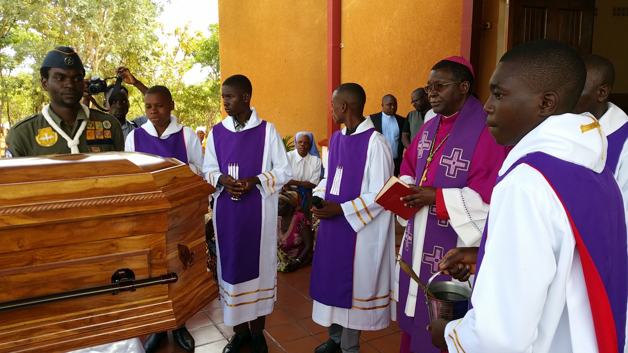 Arrival at Cathedral